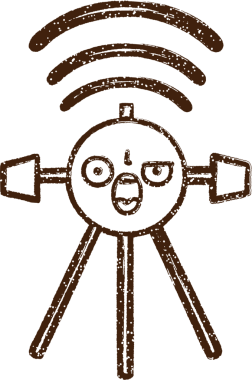 Uydu Kömürü Bir insan tarafından çizilmiş