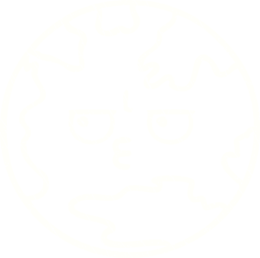 Bir insan tarafından çizilen Dünya Tebeşiri