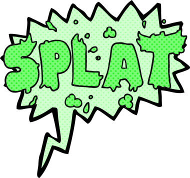 Bir insan tarafından çizilmiş serbest çizilmiş çizgi roman konuşma balonu karikatürü