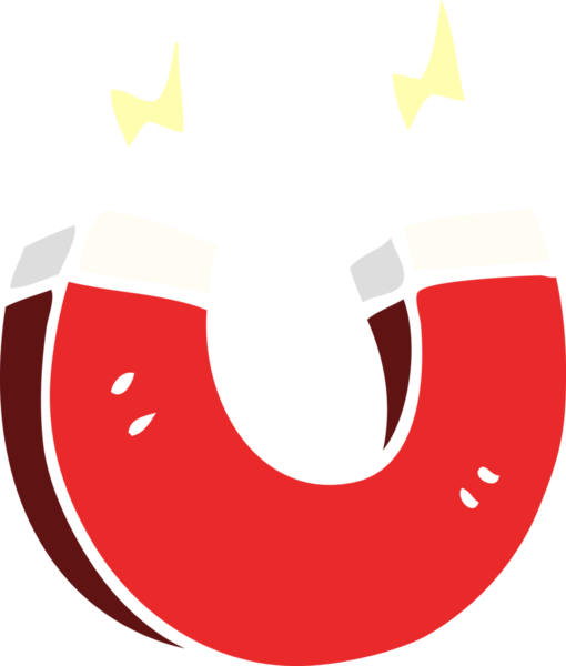 bir insan tarafından çizilmiş karalama mıknatısı