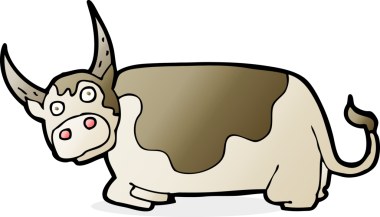 Bir insan tarafından çizilmiş bir çizgi film.