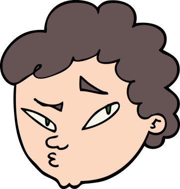 bir insan tarafından çizilmiş şüpheli bir adam.