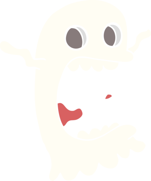 Bir insan tarafından çizilmiş karalama hayaleti.