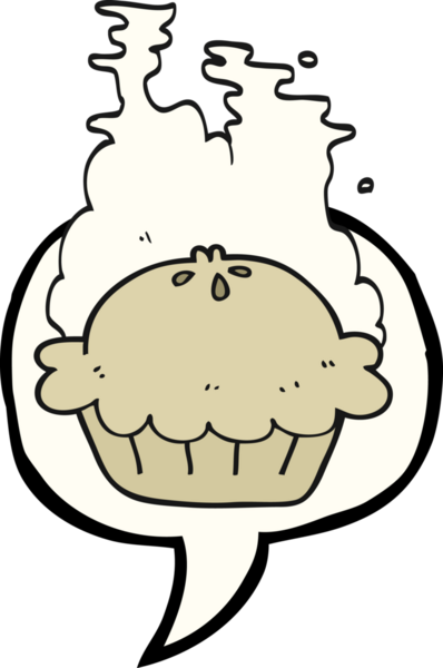 Bir insan tarafından çizilmiş serbest konuşma balonu karikatürü.