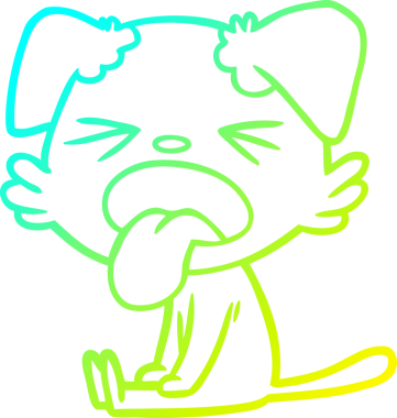 Bir insan tarafından çizilmiş bir çizgi film çizimi.