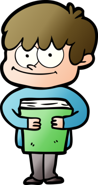 Bir insan tarafından çizilmiş mutlu çizgi film adamı.