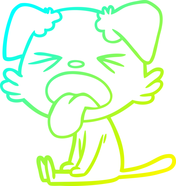 Bir insan tarafından çizilmiş bir çizgi film çizimi.