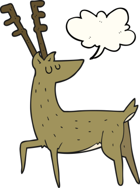 Bir insan tarafından çizilmiş serbest konuşma balonu karikatürü.