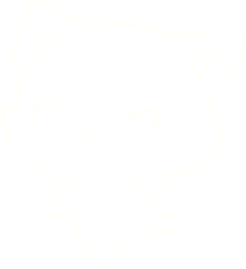 Bir insan tarafından çizilmiş şirin kedi tebeşiri.