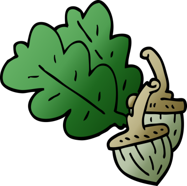 Bir insan tarafından çizilmiş karikatür palamudu.