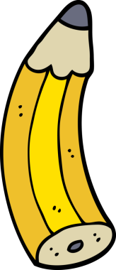 Bir insan tarafından çizilmiş el çizimi karikatür kalem.