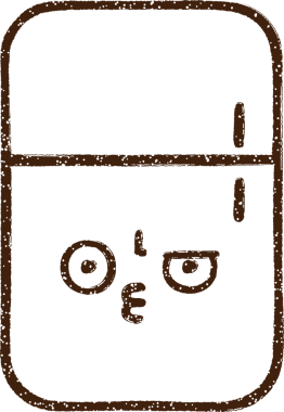 Buzdolabı Kömürü Bir insan tarafından çizilmiş