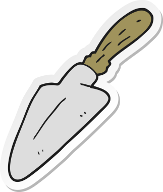 Bir insan tarafından çizilmiş bir karikatür malanın çıkartması.