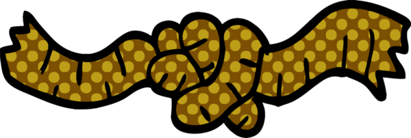 bir insan tarafından çizilmiş karikatür halatı.