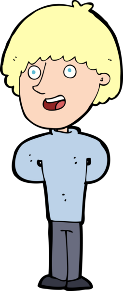 Bir insan tarafından çizilmiş mutlu bir adam.