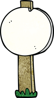 Bir insan tarafından çizilmiş çizgi film çizimi.