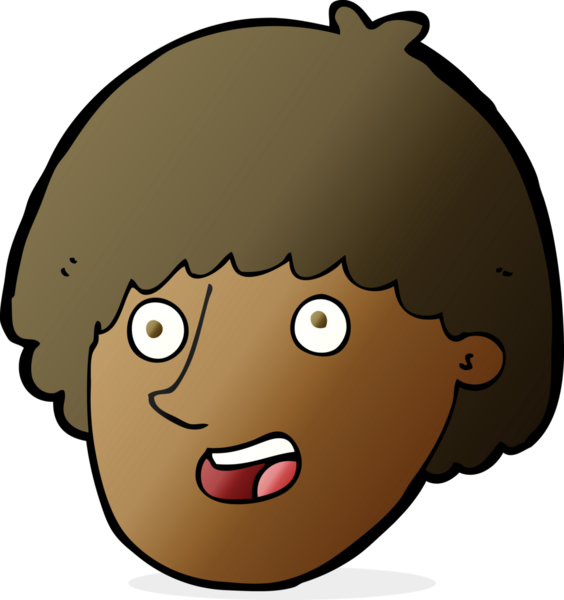 Bir insan tarafından çizilmiş mutlu erkek yüzü.