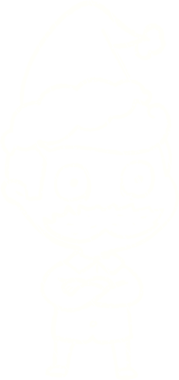 Bir insan tarafından çizilen Şenlik Dostu Tebeşir