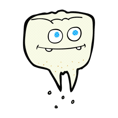 Bir insan tarafından çizilmiş serbest çizim dişi.