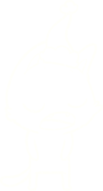 Bir insan tarafından çizilen Noel Kedisi Tebeşiri