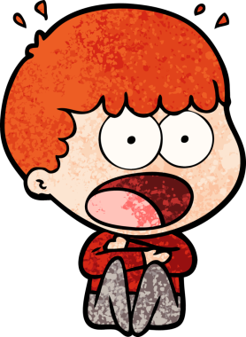 Bir insan tarafından çizilmiş bir karikatür.