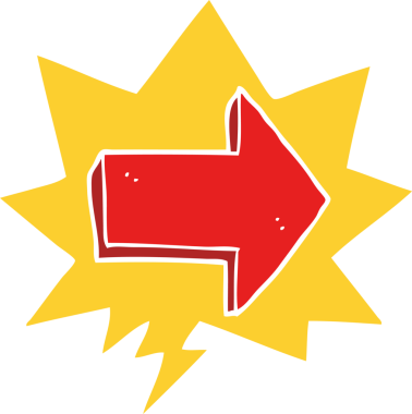 bir insan tarafından çizilmiş, konuşma baloncuklu bir çizgi film.