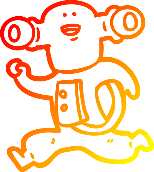 Bir insan tarafından çizilmiş dost canlısı çizgi film uzaylısının çizimi.