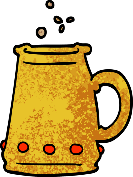 Bir insan tarafından çizilmiş grunge desenli çizgi film jem kabuğu.