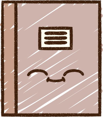 Bir insan tarafından çizilen Okul Defteri Tebeşiri