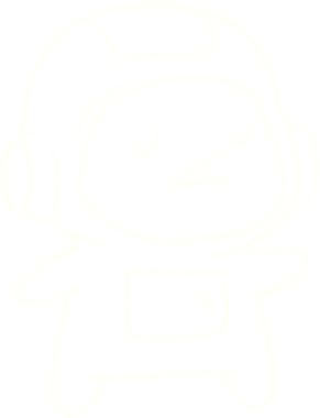 Bir insan tarafından çizilen Astronot Tebeşiri