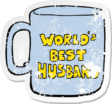 Bir insan tarafından çizilmiş dünyanın en iyi koca suratı.