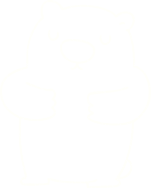 Bir insan tarafından çizilen Kutup Ayısı Tebeşiri