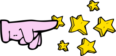 Bir insan tarafından çizilmiş bir çizgi film.