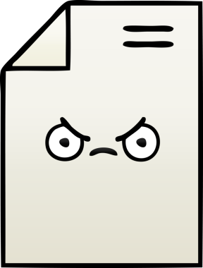 Bir insan tarafından çizilmiş kağıdın gölgeli karikatürü