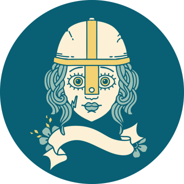 Retro Dövme Tarzı İnsan Dövüşçüsü Bir insan tarafından çizildi