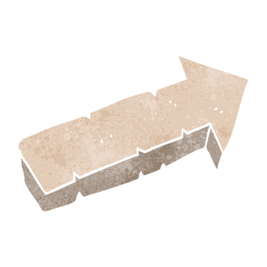 Bir insan tarafından çizilmiş el yazması karikatür taşı.