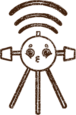 Uydu Kömürü Bir insan tarafından çizilmiş