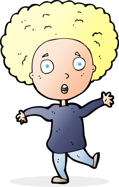 Çizgi film bir insan tarafından çizilmiş ürkmüş.