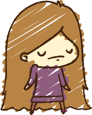 Bir insan tarafından çizilen Omuz silken Kadın Tebeşiri