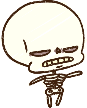 Kızgın İskelet Tebeşiri Bir insan tarafından çizilmiş