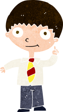 Bir insan tarafından çizilmiş el çizimi karikatür