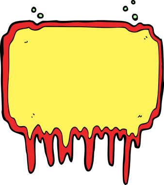 bir insan tarafından çizilmiş karikatür erime çerçevesi