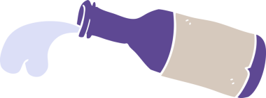 Bir insan tarafından çizilmiş sihirli iksir.