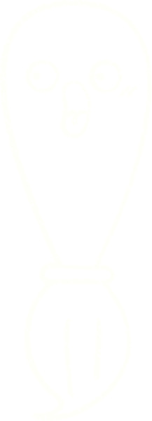 Bir insan tarafından çizilmiş Boya Fırçası Tebeşiri