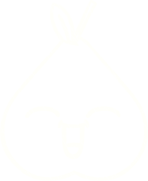 Bir insan tarafından çizilen Armut Tebeşiri