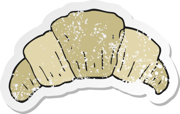 Bir insan tarafından çizilmiş bir ayçöreği etiketi.