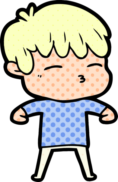 Bir insan tarafından çizilmiş, hayal kırıklığına uğramış bir adam.