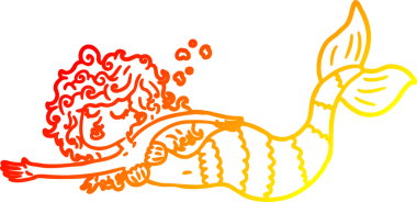 Bir insan tarafından çizilmiş karikatür çizimi.