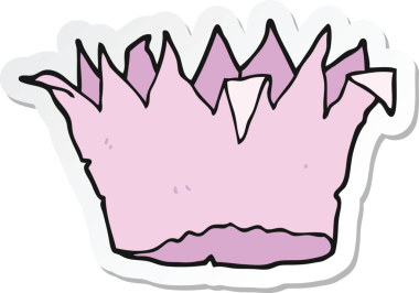 Bir insan tarafından çizilmiş bir karikatür kağıdının etiketi.