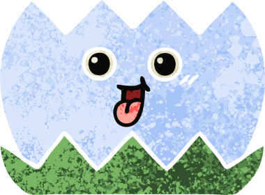 Bir insan tarafından çizilmiş bir nilüfer çiçeğinin retro çizim tarzı karikatürü